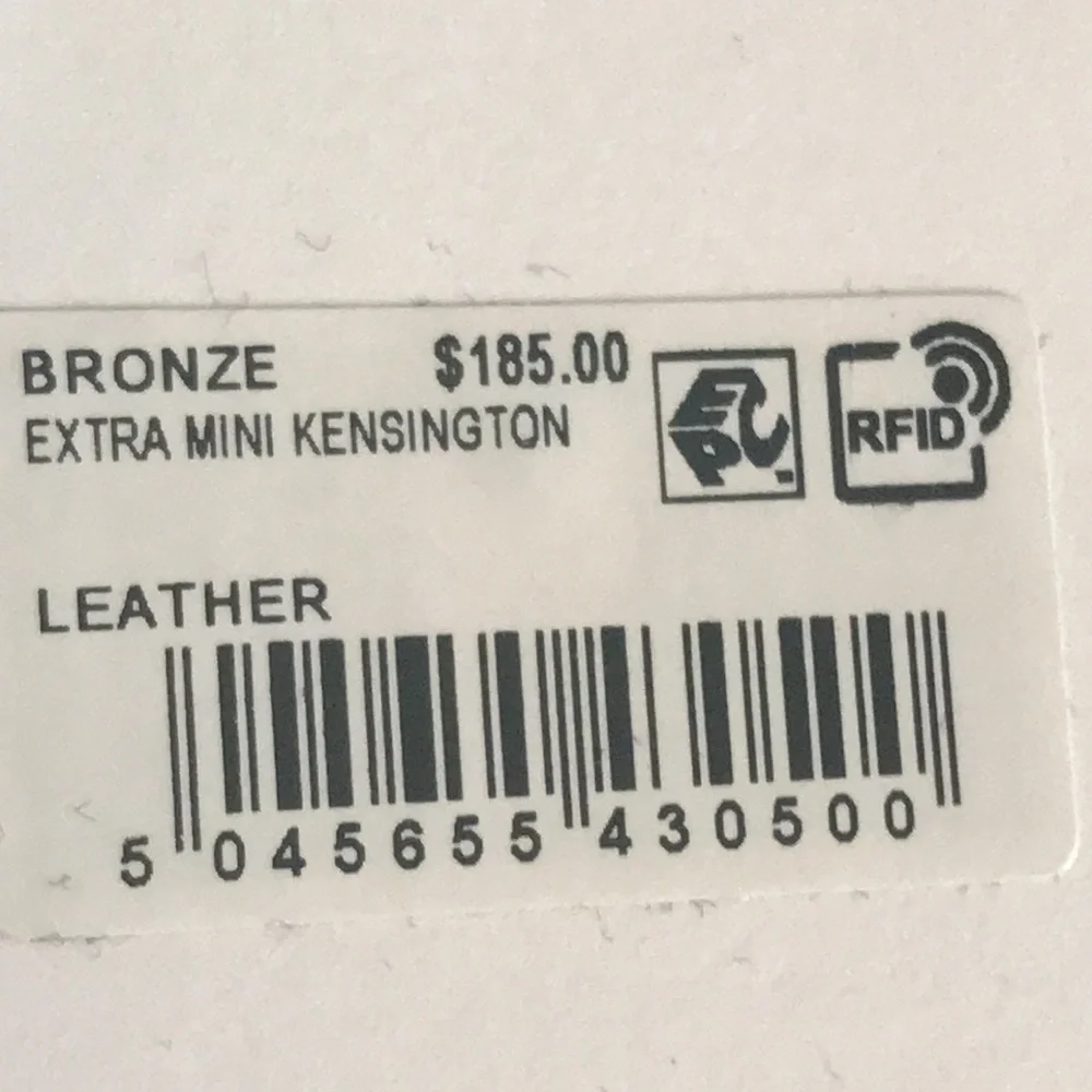 Kurt Geiger London Extra Mini Kensington Metallic Bronze Hardware Crossb… - Picture 8 of 16